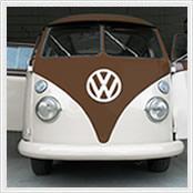 vw kombi sunroof brown beige