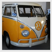 Bus VW T1 Luxo White Yellow 1975